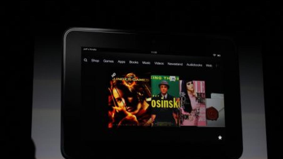 Amazon livrează Kindle Fire HD mai devreme decât a anunţat iniţial