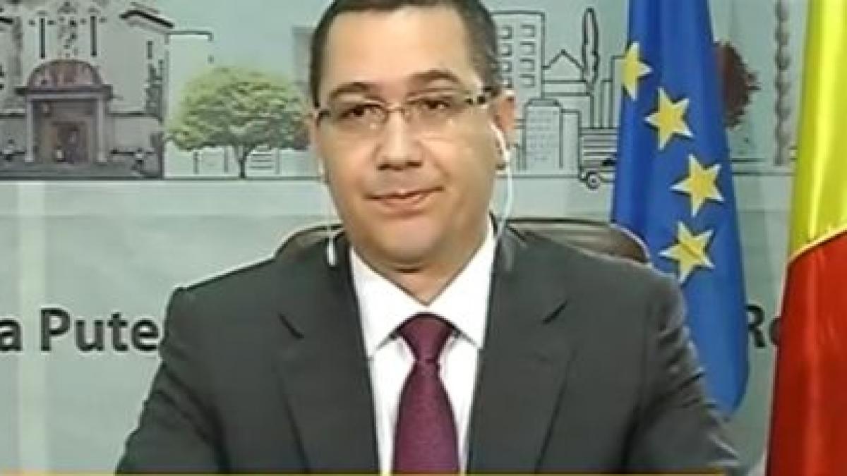 Ponta: Traian Băsescu va participa la Consiliul European. Mi-a propus să mergem amândoi, dar apăreau confuzii