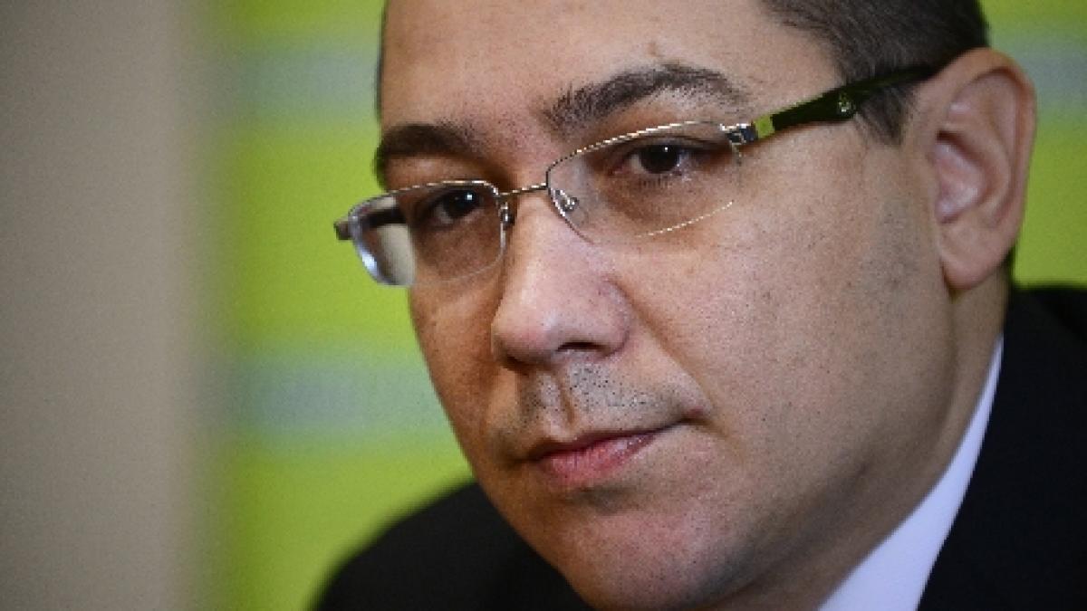 Victor Ponta: Îmi doresc ca preşedintele Băsescu să nu mai meargă la Bruxelles să reprezinte interese personale