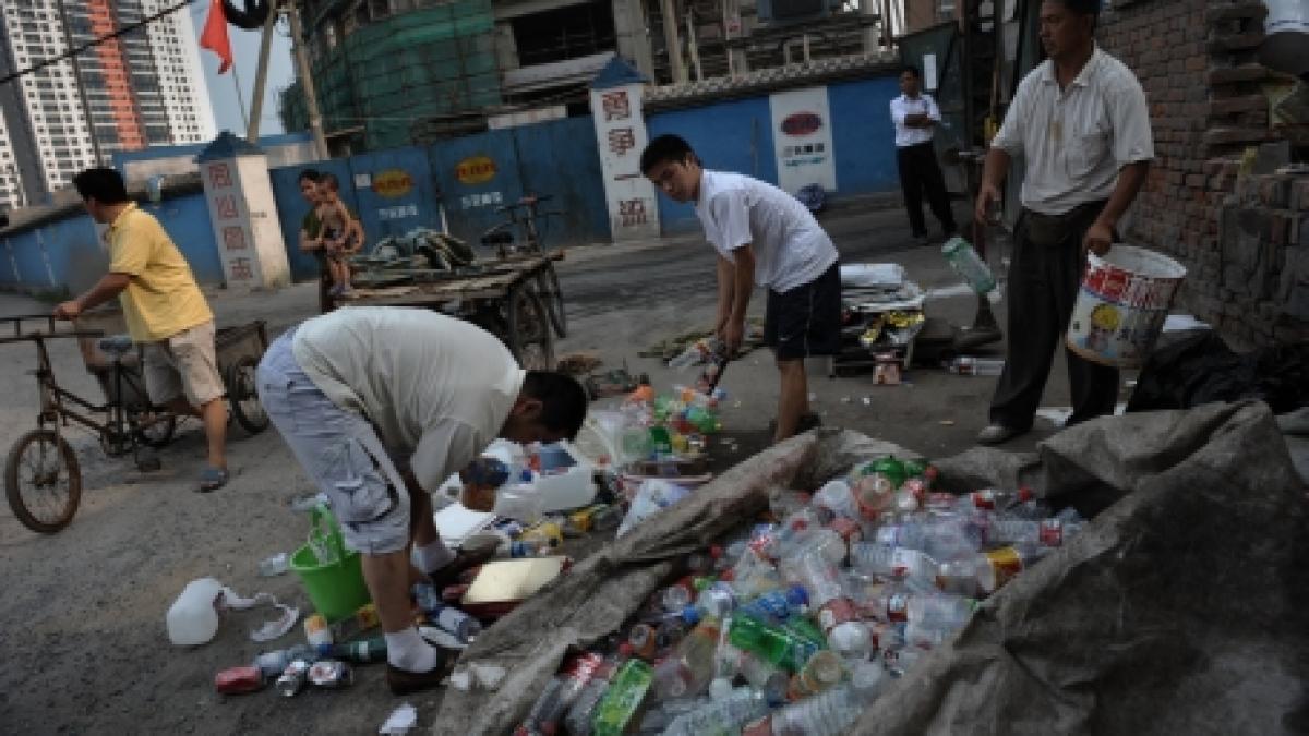 Cadavrele a cinci copii ai străzii au fost descoperite într-o benă de gunoi