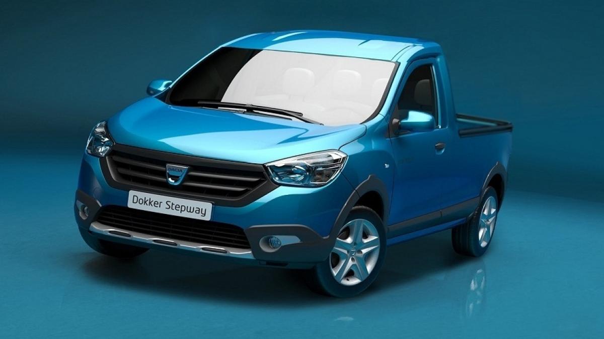 Renault testează o versiune Dacia Dokker Pick-up 4x4