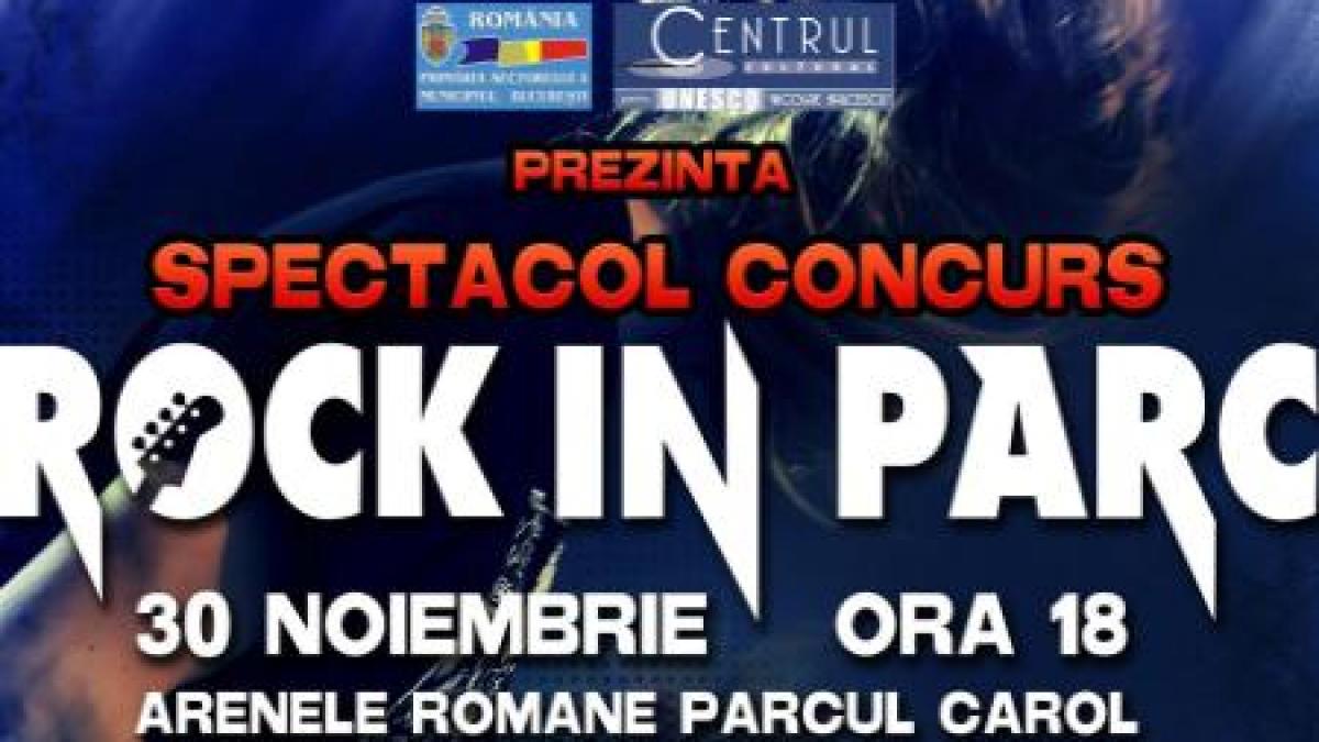 Spectacole-concurs pentru preselecţia la Festivalul Internaţional &quot;Rock în Parc&quot;