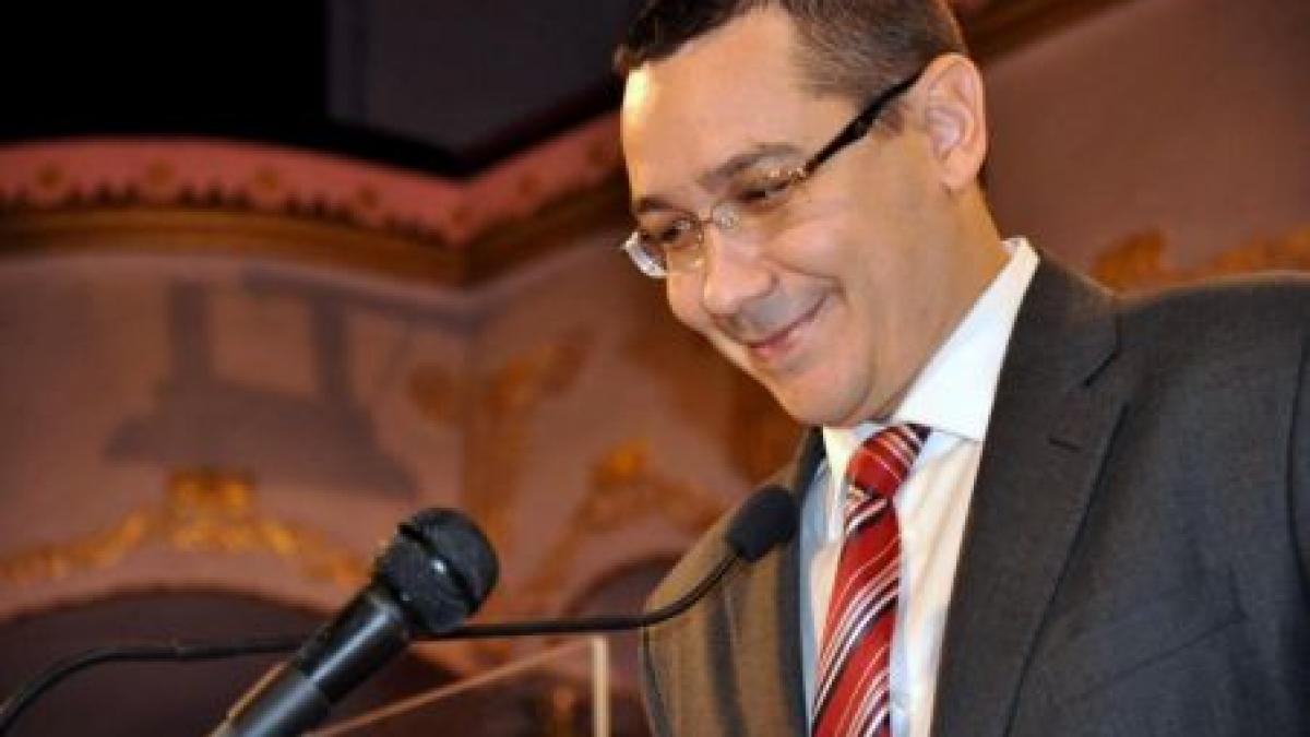 Ponta: Este extrem de jalnic şi ridicol pentru PDL să îşi pună speranţa în Tăriceanu