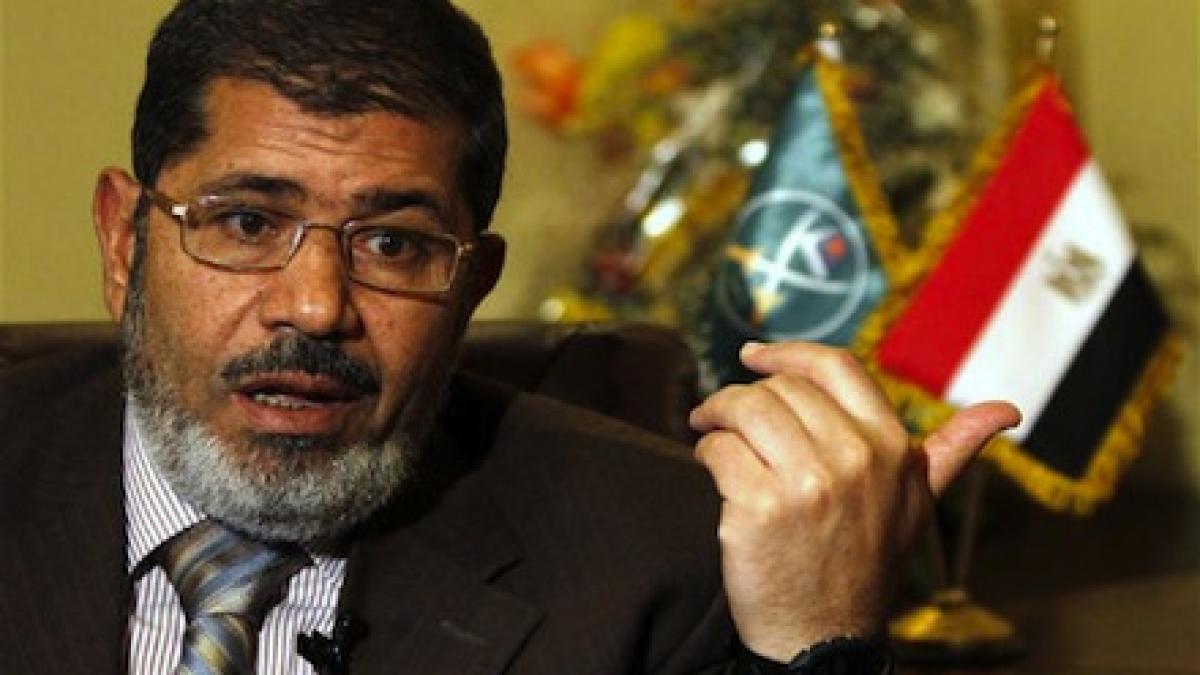 Mohammed Morsi s-a întors la Palatul Prezidenţial din Cairo