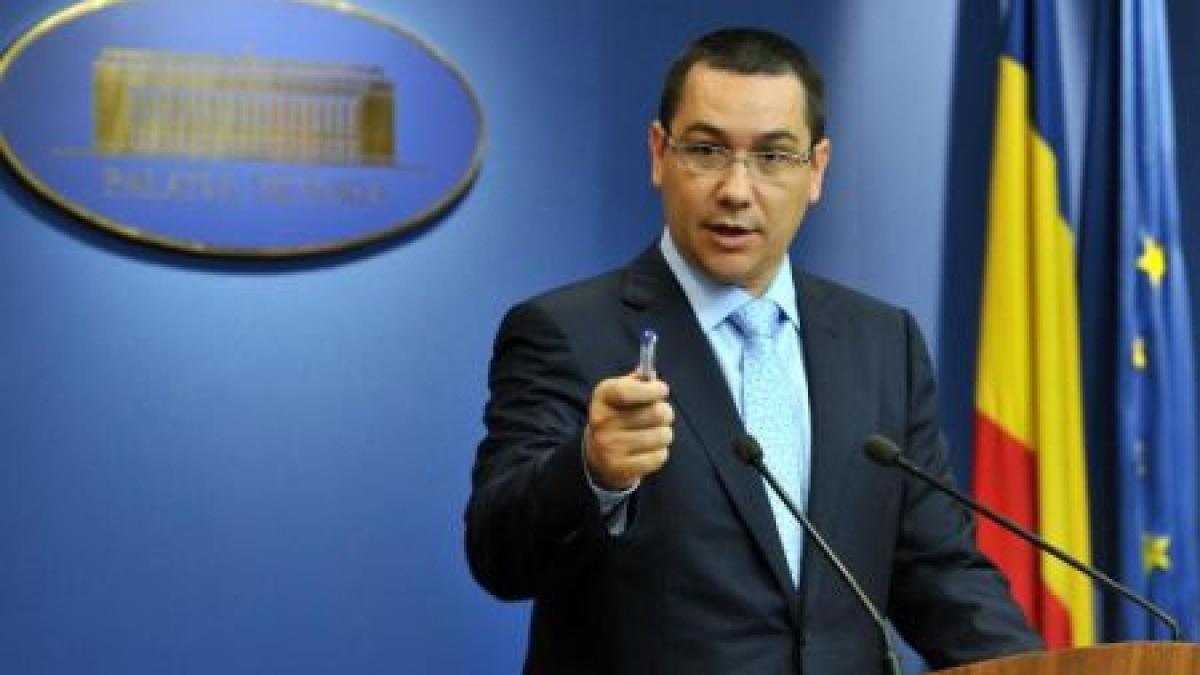 Victor Ponta: Nimeni nu va sprijini ideea unei nerecunoaşteri a votului cetăţenilor