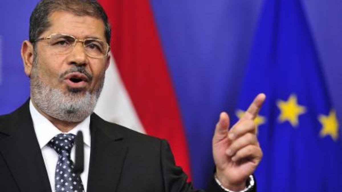 Preşedintele egiptean Mohamed Morsi a invitat opoziţia la dialog  