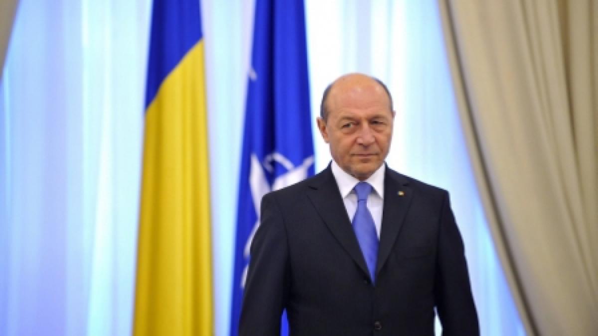 Traian Băsescu: Etichetez campania electorală ca nerelevantă faţă de realităţile României