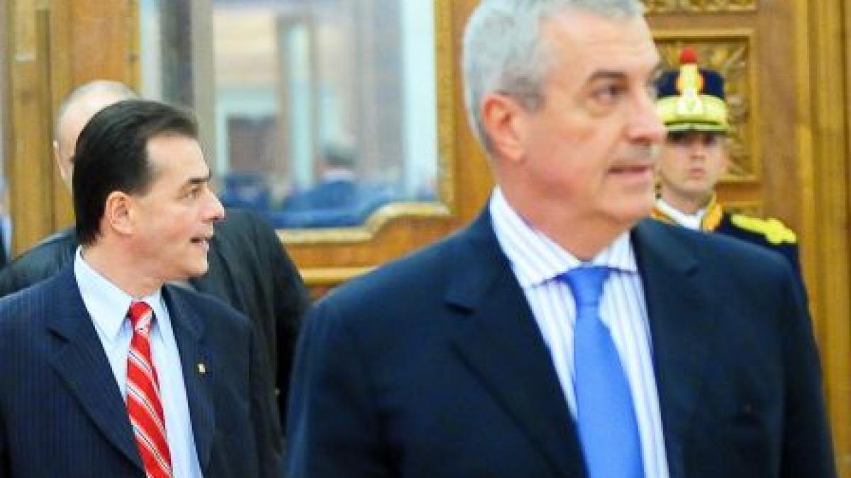 Tăriceanu, Orban şi Chiliman au votat împreună. &quot;Am votat împotriva mitocăniei, împotriva hoţiei, împotriva abuzului&quot;