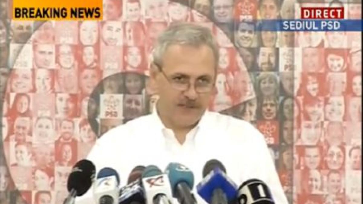 Liviu Dragnea: USL a câștigat toate mandatele din 25 de județe