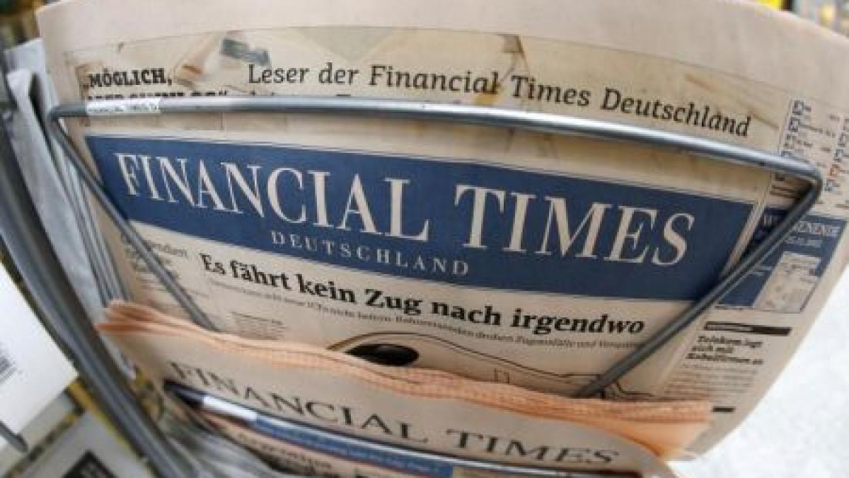 Primarul oraşului New York, miliardarul Michael Bloomberg, vrea să cumpere publicaţia Financial Times