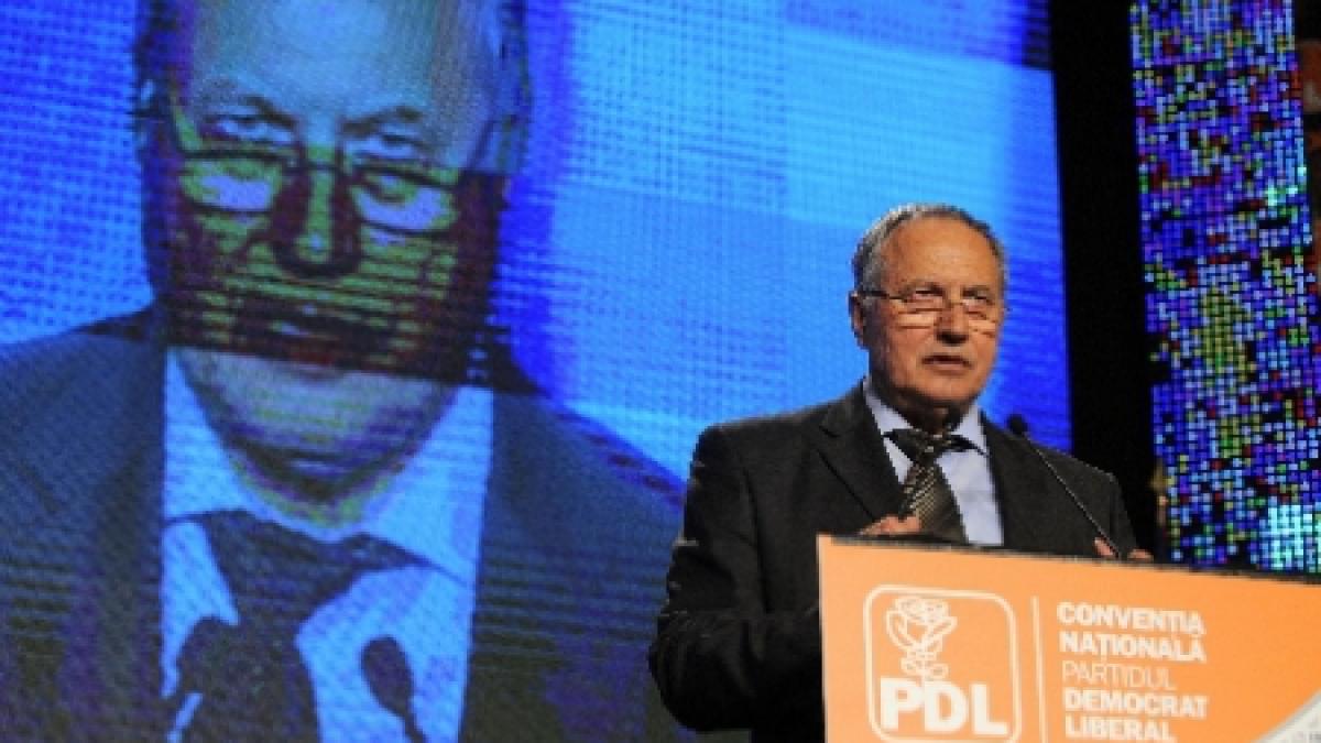 Mircea Toader: O demisie a lui Blaga de la conducerea PDL ar fi o decizie &quot;la cald&quot;