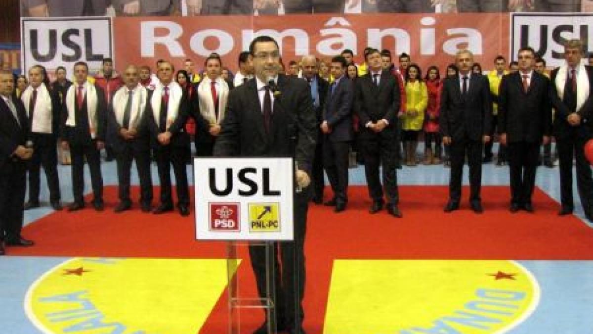 Programul de guvernare al USL. Autostrăzi finalizate, creşterea salariului minim şi case pentru tineri