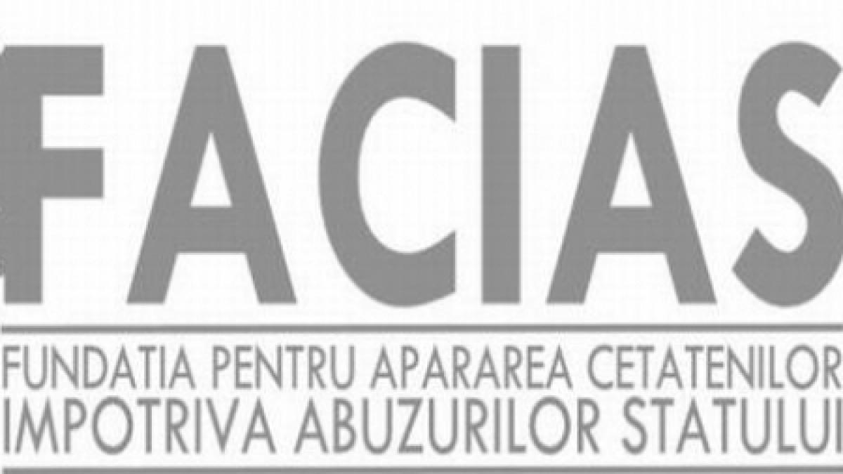 FACIAS cere adoptarea unei legi de responsabilizare a magistraților