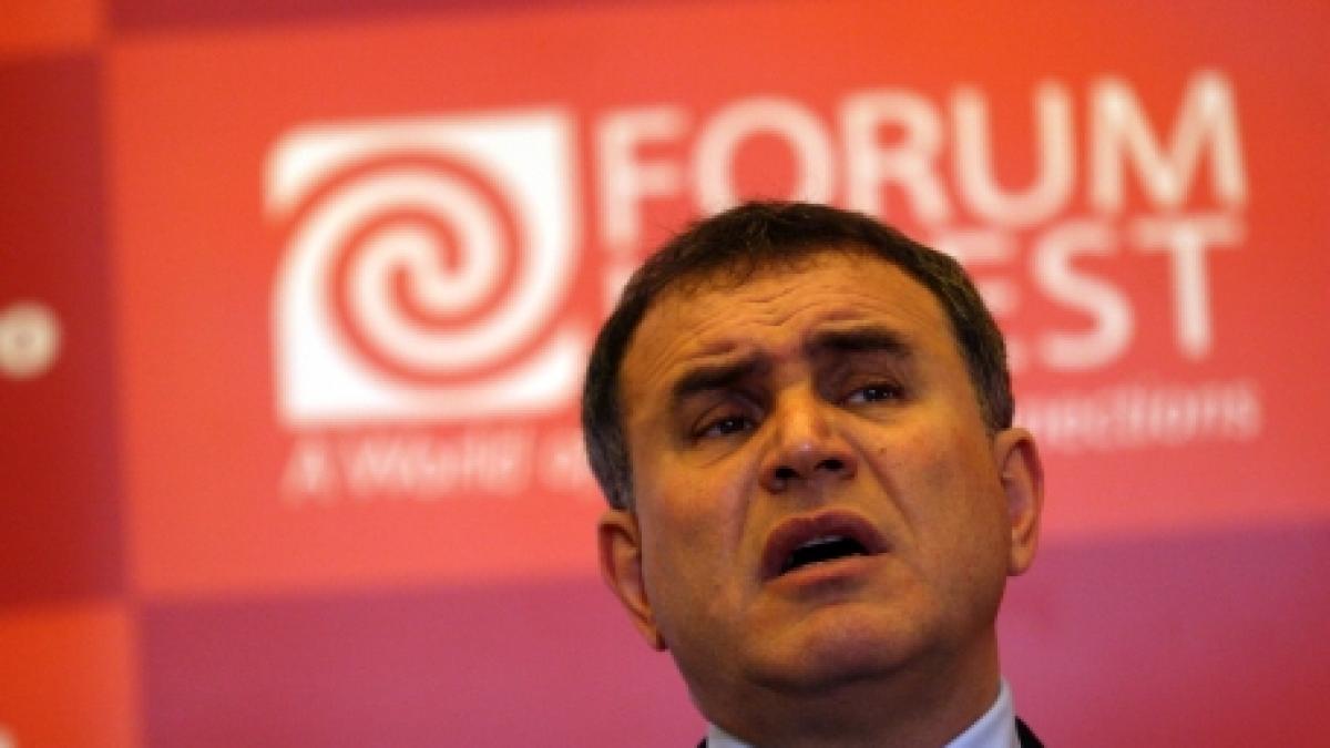 Nouriel Roubini: Politicienii americani nu vor putea să evite o un set nou de majorări de taxe