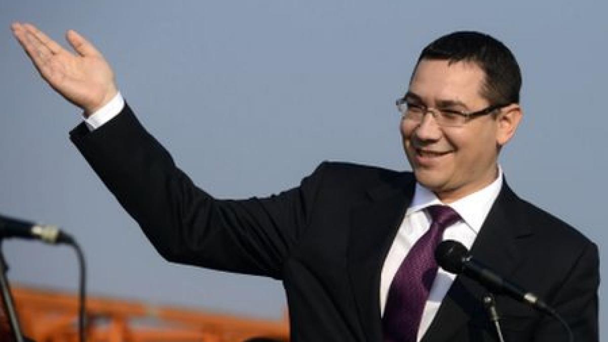 Ponta anunţă că prezintă miercuri, la ora 12.00, forma finală a noului Guvern