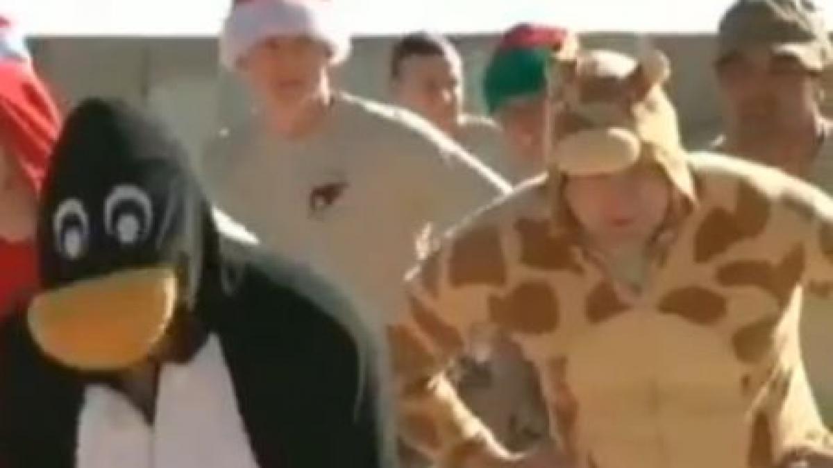 Video savuros! Militarii britanici din Afganistan se distrează în stil Gangnam