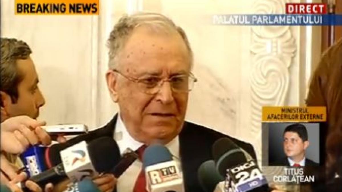 Iliescu, despre noul guvern: &quot;Nu vreau să dau calificative. Sper să fie oamenii potriviţi&quot;