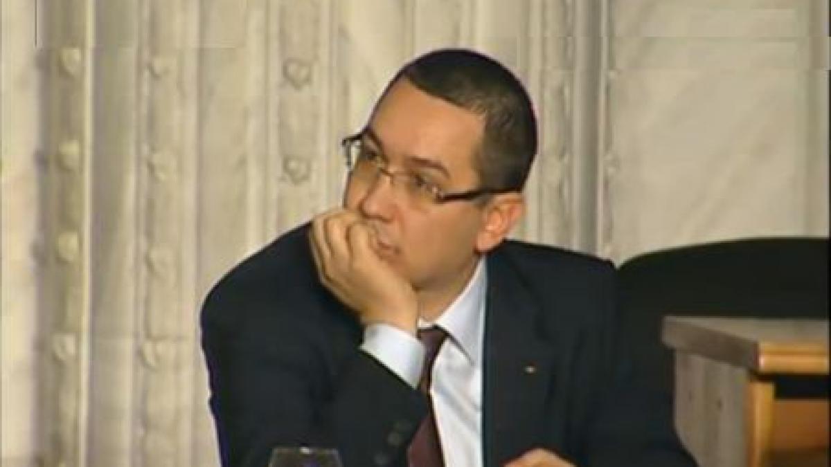 Ponta: Nu tot ce propune FMI este întotdeauna perfect, dar UE e în furtună şi trebuie să avem acord