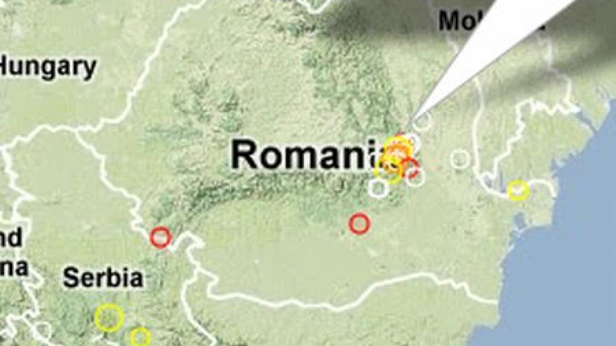 Două seisme de mică intensitate au avut loc în această dimineaţă în România