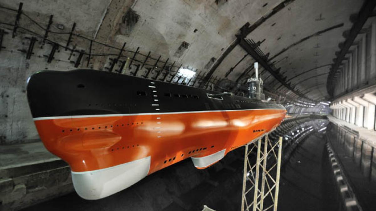 Descoperă cel mai mare secret al sovieticilor. Imagini din baza pentru submarine nucleare