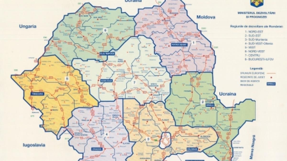 Romania’s map  is changing. What the premier announced about the new administrative  division 