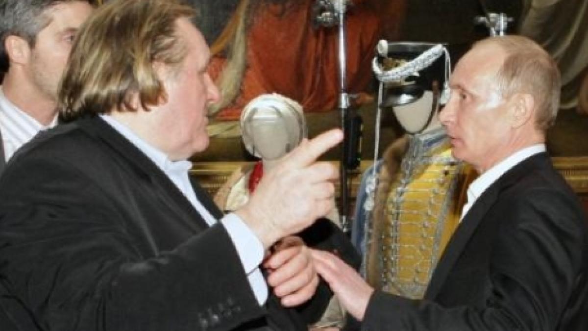 Gerard Depardieu a primit paşaport rus, în urma întâlnirii cu preşedintele Vladimir Putin