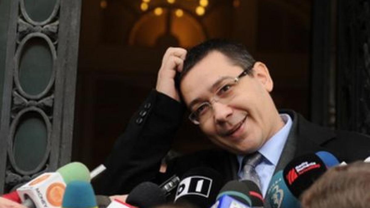 Ponta: Nu e bătut în cuie să avem ministere monocolore