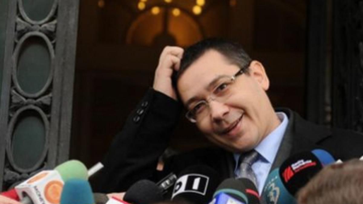 Ponta nu exclude o candidatură la Preşedinţie. Când se vrea şeful PSD la Cotroceni