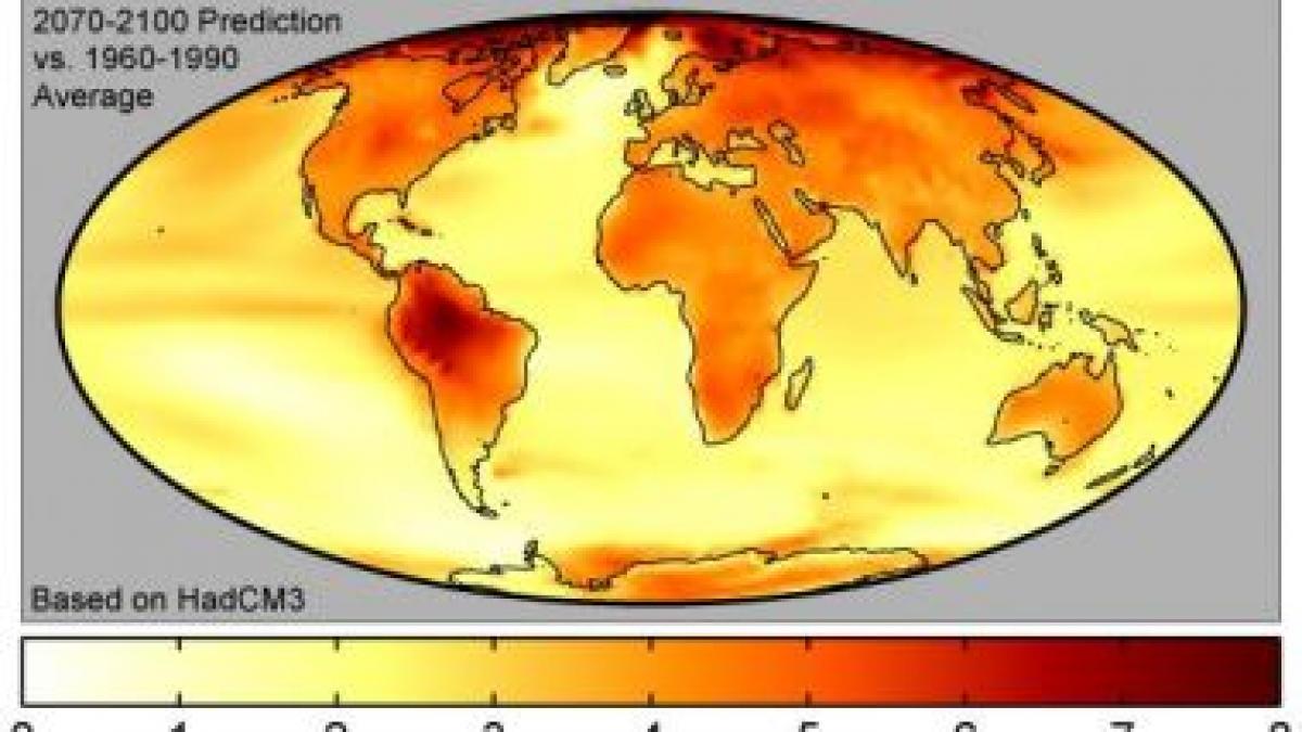 Verile vor fi fierbinţi ca Iadul. Temperaturile medii vor creşte cu 5 grade Celsius, până în 2100