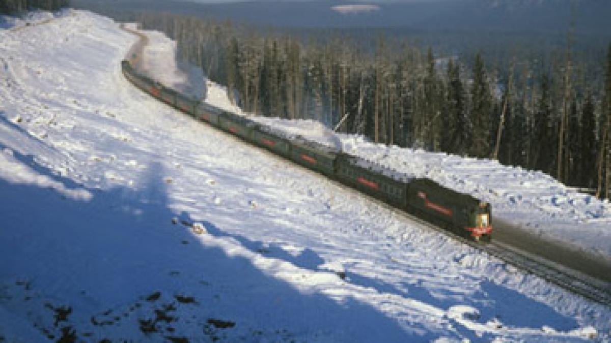 A căzut din tren şi a alergat 7 km, aproape dezbrăcat, pe un ger de -30 de grade