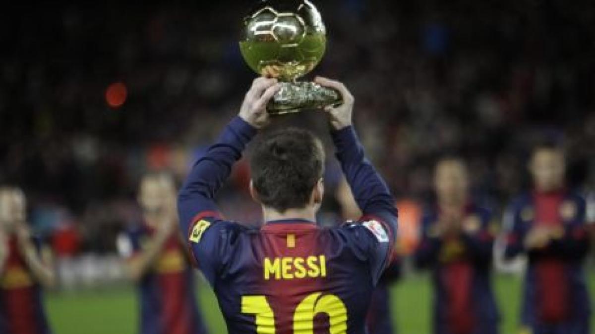 Messi a donat un milion de pesos pentru refacerea unui complex sportiv din oraşul său natal