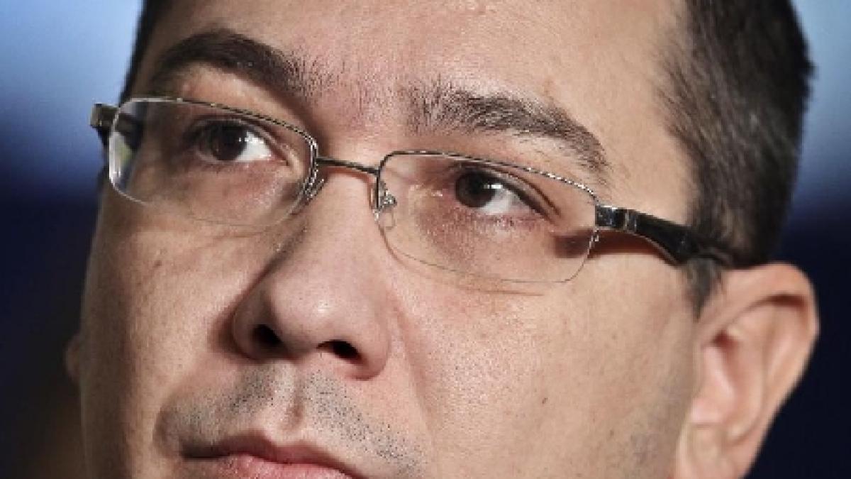 Ponta: Ilaşcu şi alţi patrioţi din Moldova rămân în casele RA-APPS