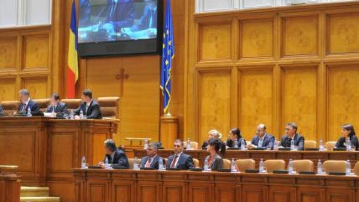 Scandal în Parlament. Parlamentarii PPDD au părăsit şedinţa pe tema statutului deputaţilor şi senatorilor