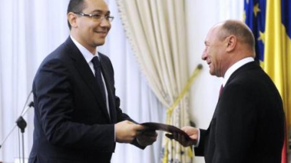 Întâlnire între Victor Ponta, Crin Antonescu şi Traian Băsescu. Care au fost temele discuţiei