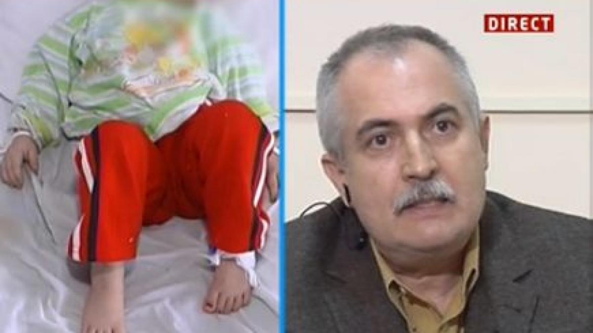 Directorul Spitalului din Buzău susţine că nu ştia de COPIII LEGAŢI DE PATURI de la Pediatrie