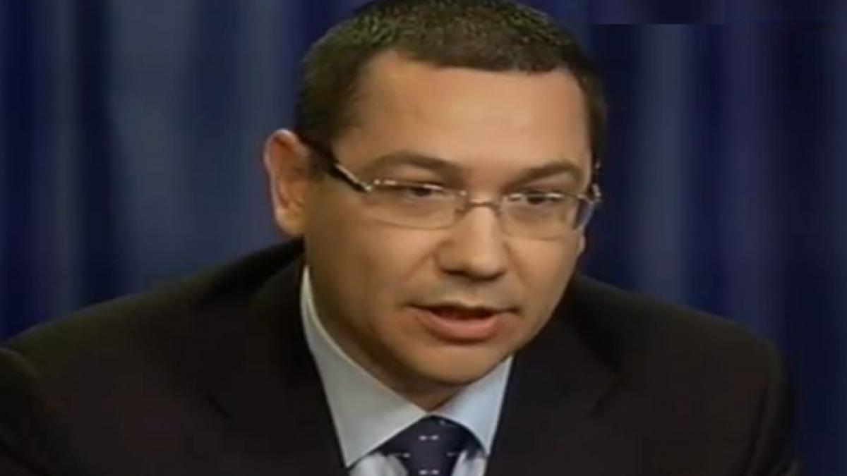 Ponta: Președintele nu a acceptat nici reducerile de buget la Senat și Camera Deputaților. Avem o problemă serioasă