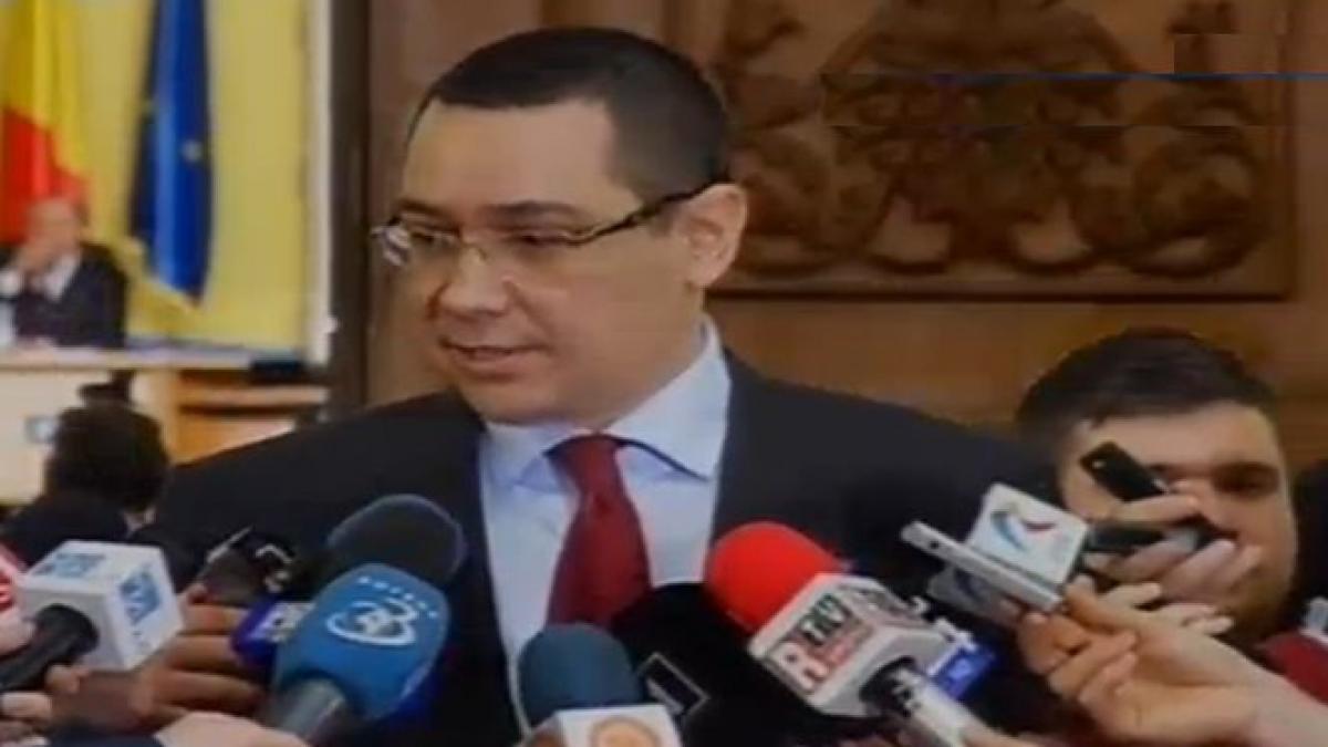 Ponta: &quot;PPDD este principalul partid de opoziţie, nu mai există PDL&quot;