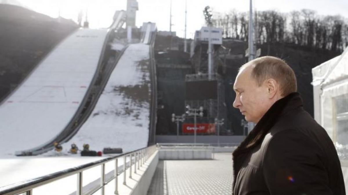 Putin l-a demis pe vicepreşedintele Comitetului Olimpic Rus, din cauza problemelor de la complexul de sărituri cu schiurile