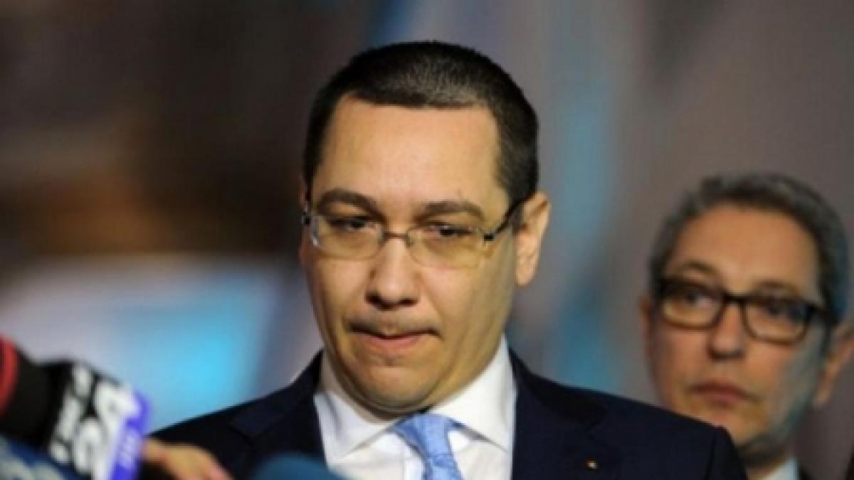 Ponta: Sunt foarte dezamăgit de rezultatul de la Bruxelles, nu e niciun euro în plus