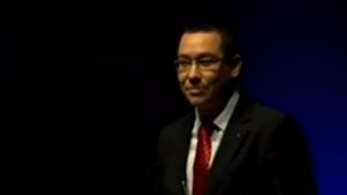 Victor Ponta - discurs aplaudat în limba italiană: Mai multă Europă pentru cine?