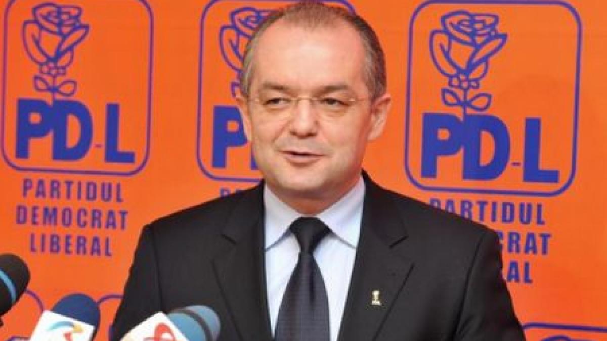 Boc: Viitorul președinte al PDL nu va fi neapărat şi candidatul la prezidenţiale