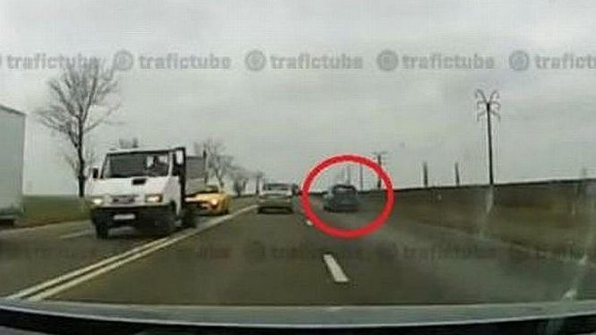 Accident ŞOCANT în drum spre Constanţa. Ce a păţit şoferul teribilist, într-o secundă