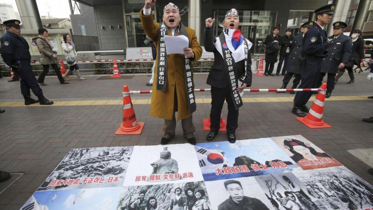 Miting în Japonia pentru revendicarea unor insule aflate sub controlul Coreei de Sud