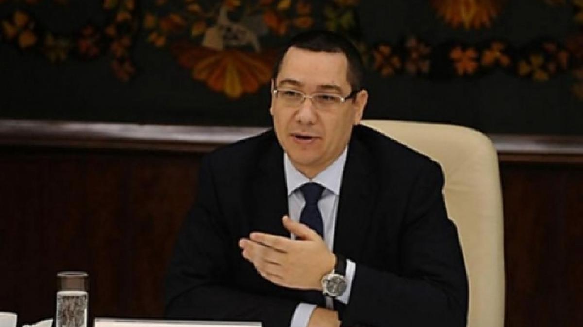 Ponta: Nu vreau să-mi imaginez cum aş arăta la guvernare cu Dan Diaconescu 