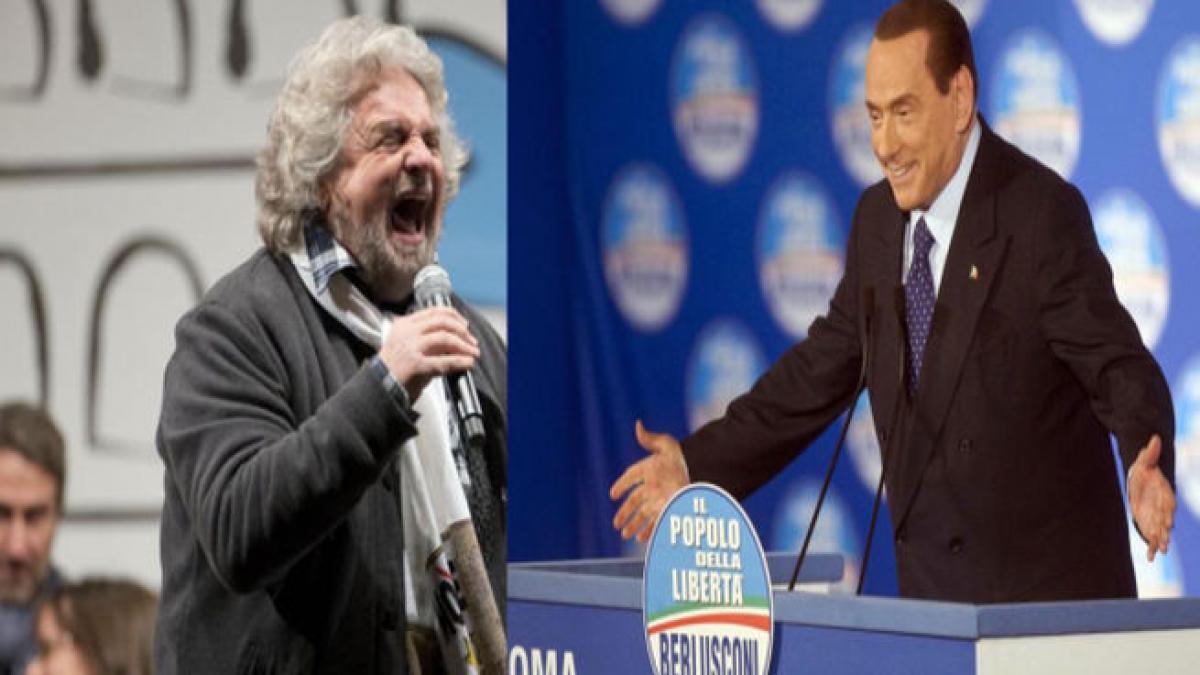 Oficial german: Grillo şi Berlusconi, DOI CLOVNI. Sunt oripilat că au câştigat alegerile