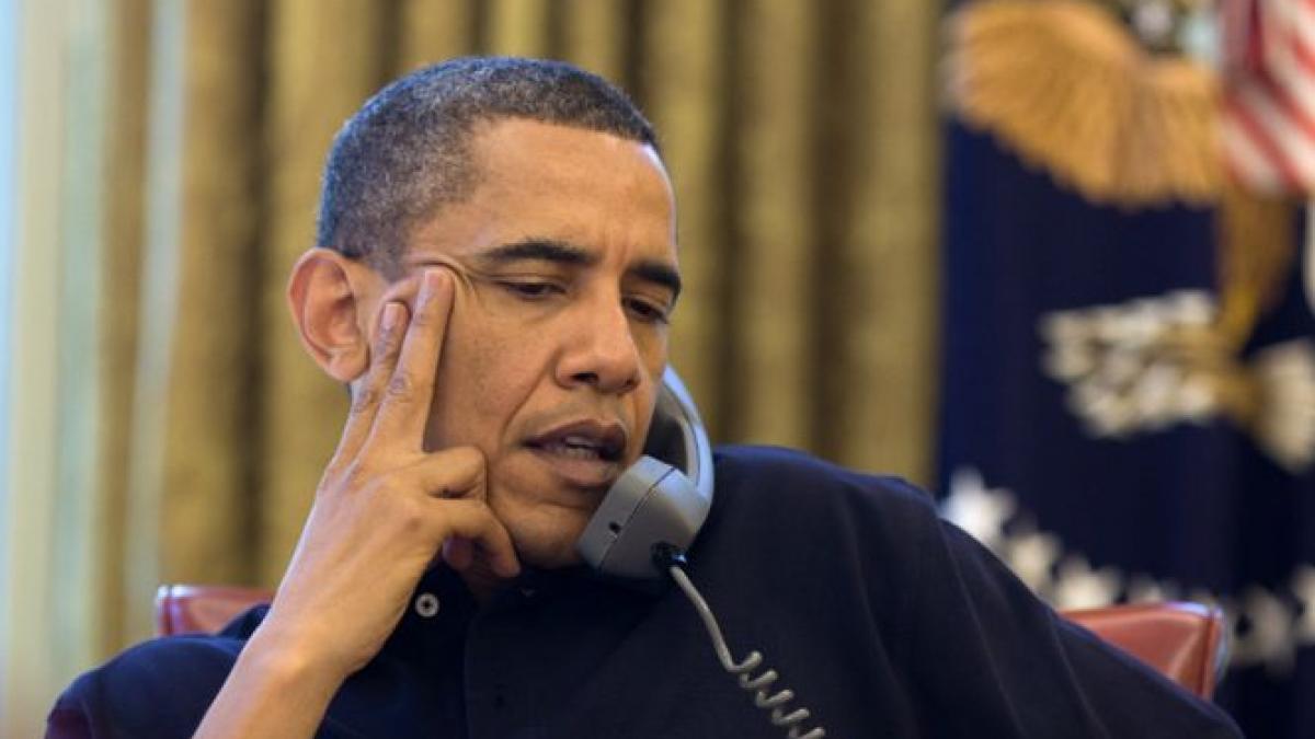 Conflictul din Siria, dezbătut de Obama şi Putin prin telefon 