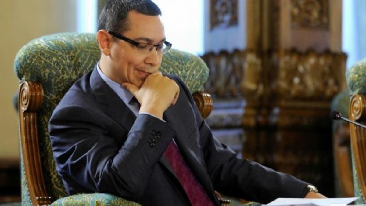 Victor Ponta a făcut o gafă în timpul şedinţei de guvern. Vezi cum a comis-o premierul