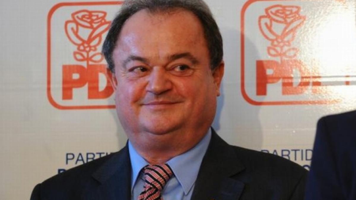 Ce spune şeful PDL, Vasile Blaga, despre o posibilă debarcare din partid