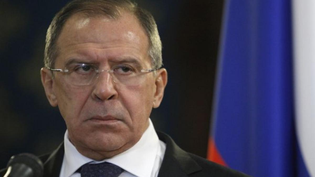 Lavrov: &quot;Rusia nu va intra în jocul schimbării de regim din Siria&quot;