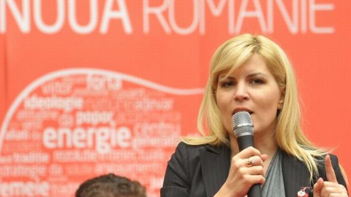 Elena Udrea: După ce voi câştiga şefia PDL, vor fi evaluate toate filialele partidului. Îmi doresc ca toţi candidaţii să facă parte din conducere